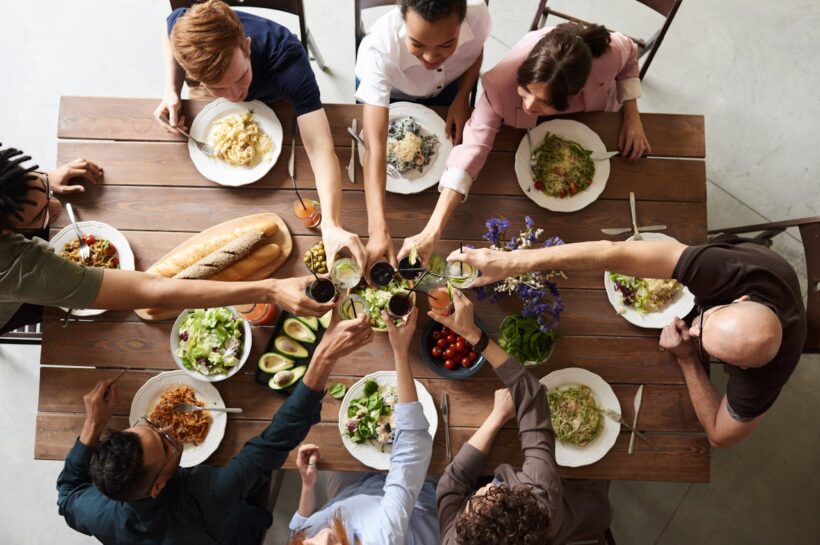 hosting a progressive dinner party