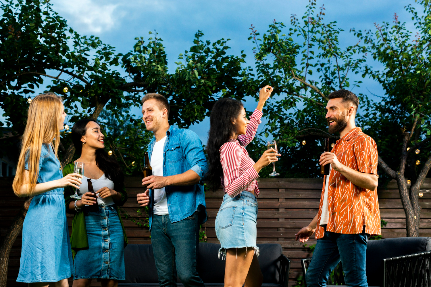 people having fun outdoor