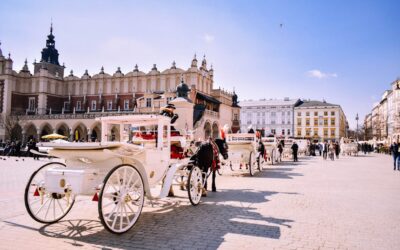 dorożka na krakowskim rynku