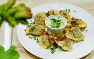a plate of polish food