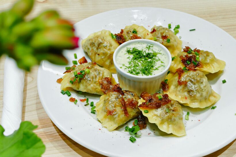 a plate of polish food