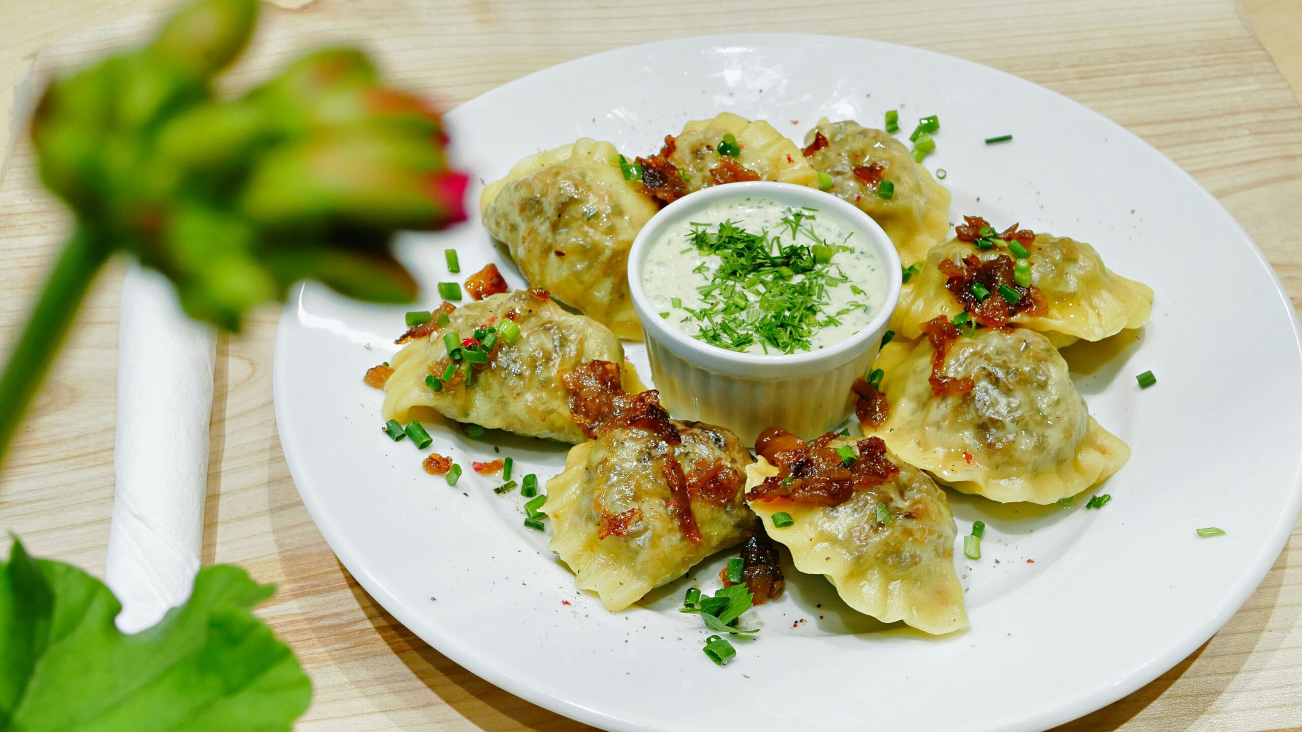 a plate of polish food