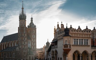 widok na krakowski rynek